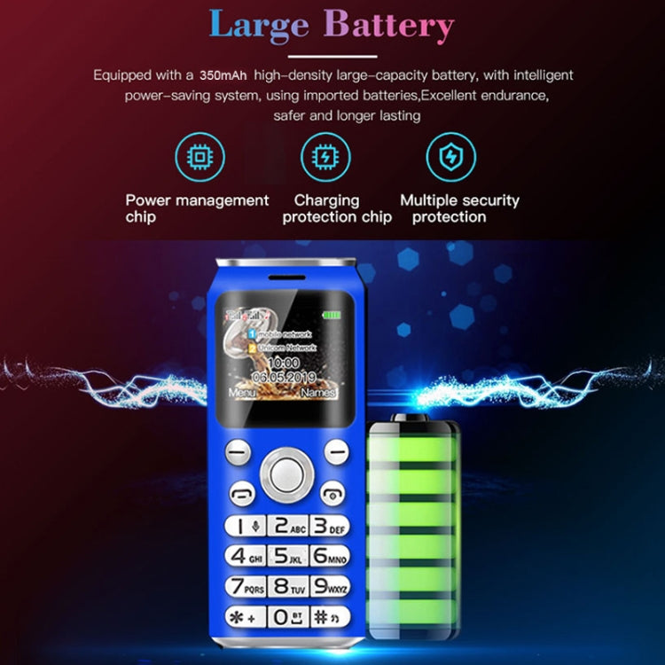 Satrend K8 Mini Mobile Phone, 1.0 inch, Hands Free Bluetooth Dialer Headphone, MP3 Music, Dual SIM, Network: 2G(White) by SATREND