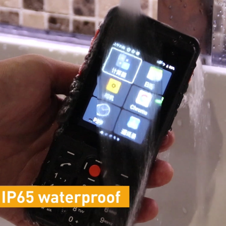 UNIWA P5 DMR POC Walkie Talkie Rugged Phone, 1GB+8GB, IP65 Waterproof Dustproof Shockproof, 5300mAh Battery, 2.8 inch Android 9.0 MTK6739 Quad Core up to 1.3GHz, Network: 4G, PTT by UNIWA