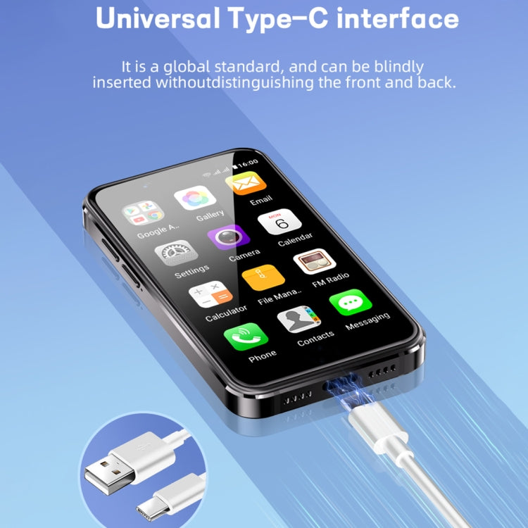 SOYES i14 Mini Smart Card Phone, 2GB+32GB, 3.0 inch Android 8.1 MTK6580 Quad Core 1.3GHz, Network: 3G, Dual SIM, Global Version with Google Play(Black) by SOYES