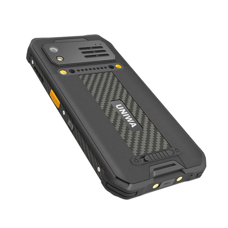 UNIWA M512 2D Scan Version Rugged Phone, 4GB+64GB, IP65 Waterproof Dustproof Shockproof, 4100mAh Battery, 5.7 inch Android 12 MTK6762 Octa Core up to 2.0GHz, Network: 4G, NFC (Black) by UNIWA