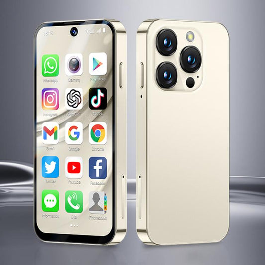 SOYES XS19 Pro, 6GB+128GB, 3.8 inch Android 12.0 MTK6762 Quad Core, Network: 4G, Dual SIM, GPS, OTG, Support Google Play Store (Beige) - SOYES by SOYES | Online Shopping UK | buy2fix