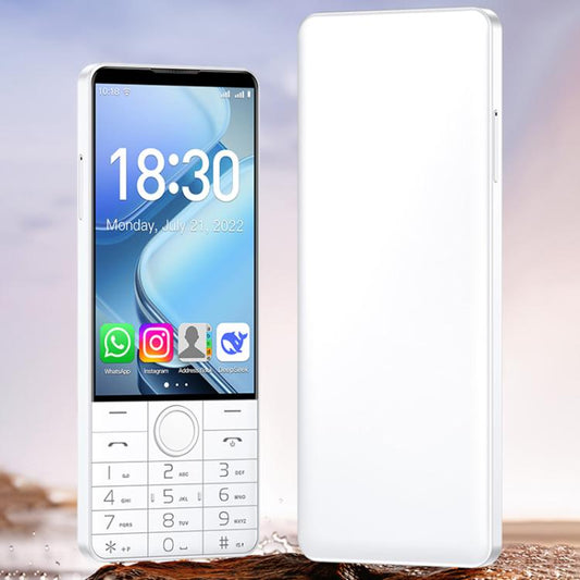 DOOV R70 Keypad Phone, 6GB+128GB, 4 inch Android 13 Mediatek MT6762 Octa Core, Network: 4G, Support Google Store, No Camera (White) - Other by DOOV | Online Shopping UK | buy2fix