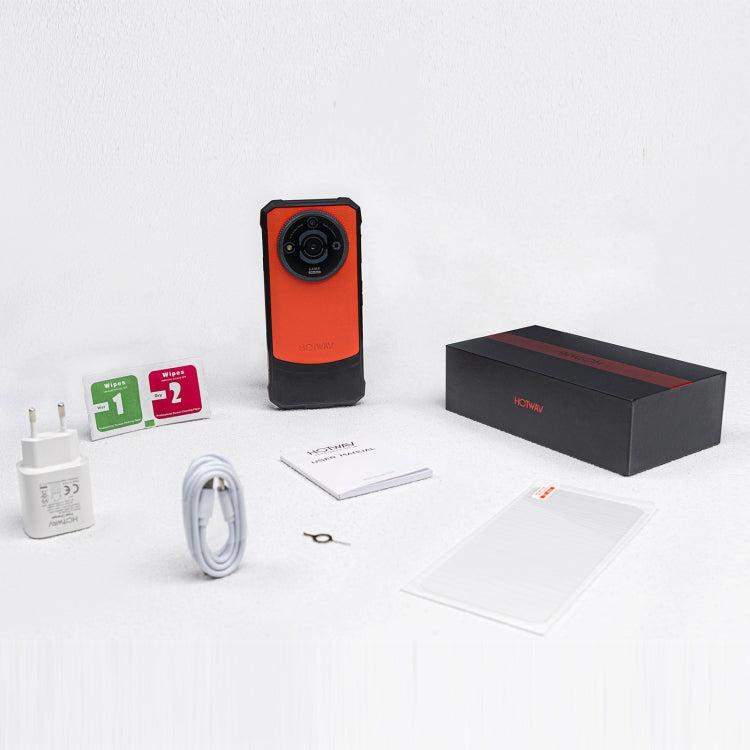 HOTWAV T7 Pro Rugged Phone, 6GB+256GB, 6280mAh, 6.6 inch Android 13 MT8788 Octa Core, Network: 4G, OTG (Orange) by HOTWAV