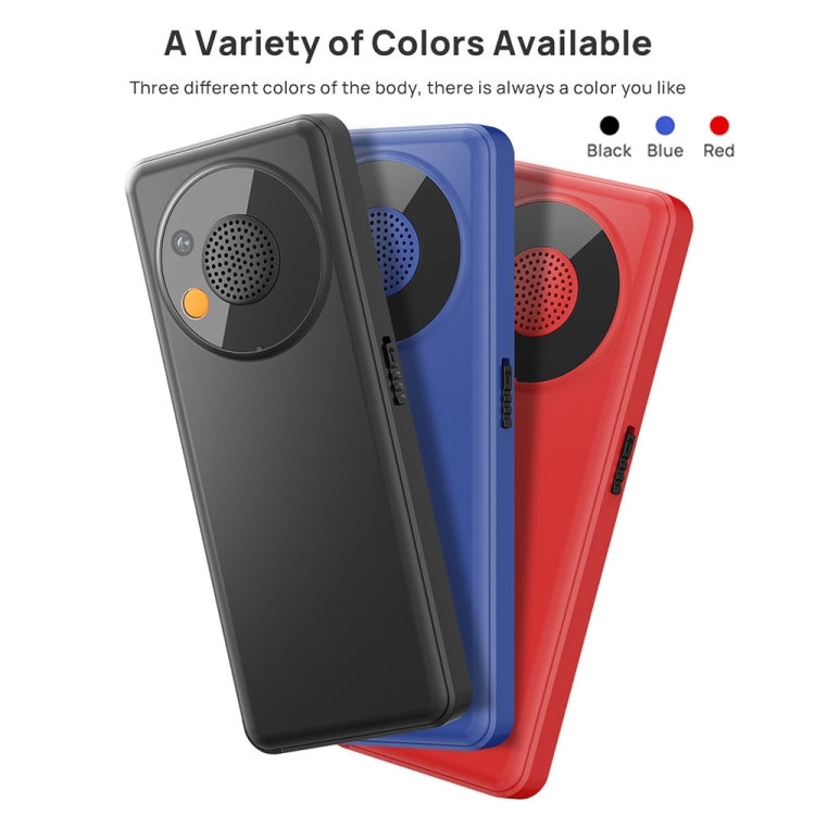 UNIWA V2000 Elder Keypad Phone, 2.4 inch Unisoc T107, 1700mAh Battery, LED Flashlight, SOS, Network: 4G, UK Plug (Red) - UNIWA by UNIWA | Online Shopping UK | buy2fix