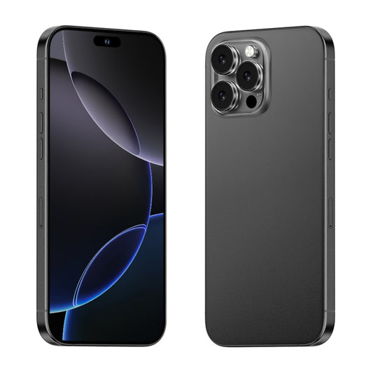 i16 Pro Max / A08, 3GB+32GB, 6.73 inch Screen, Face Identification, Android 8.1 MTK6753 Octa Core, Network: 3G, Dual SIM, EU Plug (Black) - by buy2fix | Online Shopping UK | buy2fix