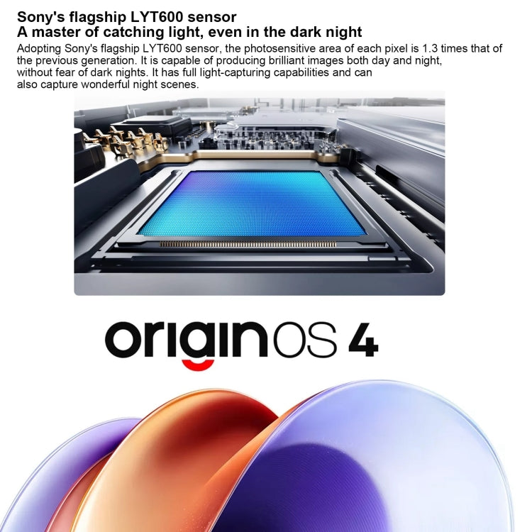 vivo Y200 GT, Dual Back Cameras, 12GB+256GB, Face ID Screen Fingerprint Identification, 6.78 inch Android 14.0 OriginOS 4 Snapdragon 7 Gen 3 Octa Core 2.63GHz, OTG, NFC, Network: 5G, Support Google Play (Blue) by vivo