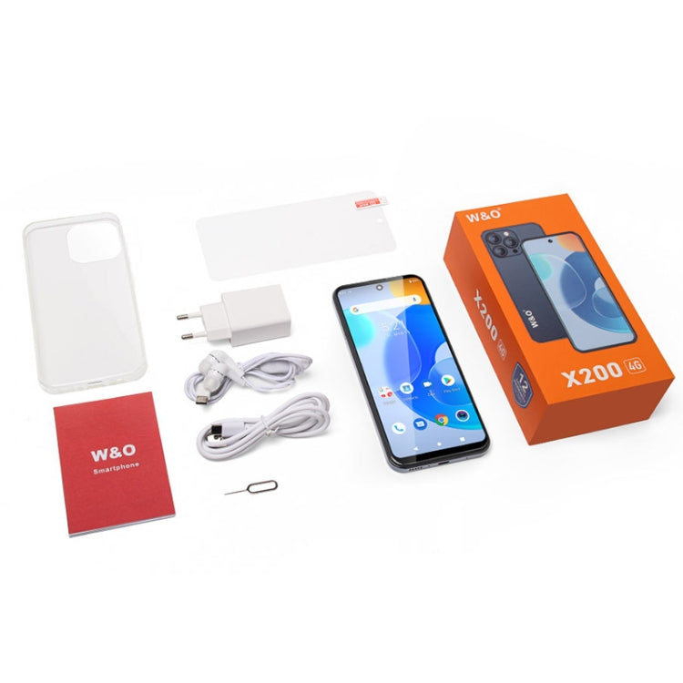 W&O X200, 3GB+32GB, 6.528 inch Android 10 Mediatek MT6739 Quad Core, Network: 4G (White) by buy2fix
