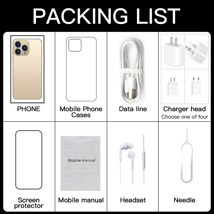 i14 Pro Max N85+, 2GB+16GB, 6.3 inch Screen, Face Identification, Android 6.0 Spreadtrum 7731G Quad Core, Network: 3G, Dual SIM, with 64GB TF Card(Black) by buy2fix