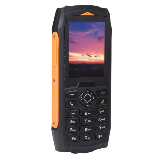 Rugtel R1C Rugged Phone, IP68 Waterproof Dustproof Shockproof, 2.4 inch, MTK6261D, 2000mAh Battery, SOS, FM, Dual SIM(Orange) by Rugtel