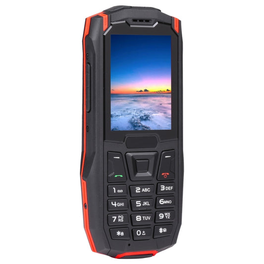 Rugtel R2C Rugged Phone, IP68 Waterproof Dustproof Shockproof, 2.4 inch, MTK6261D, 2500mAh Battery, SOS, FM, Dual SIM(Red) by Rugtel