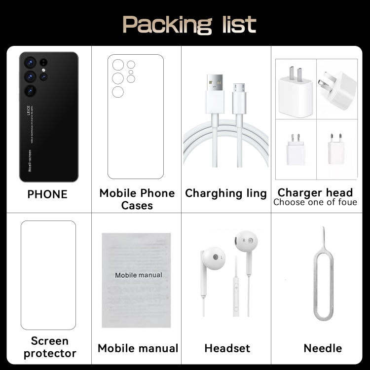 S23 Ultra N88, 1GB+8GB, 6.1 inch Screen, Face Identification, Android 9.0 MTK6580A Quad Core, Network: 3G, GPS(Dark Green) by buy2fix