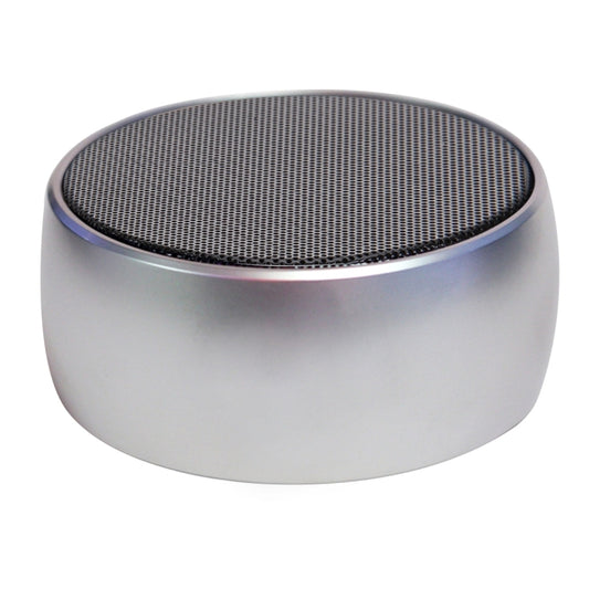 BS01 Portable Bluetooth Speaker, Support Hands-free Calls & TF Card & AUX IN(Silver) - Desktop Speaker by buy2fix | Online Shopping UK | buy2fix