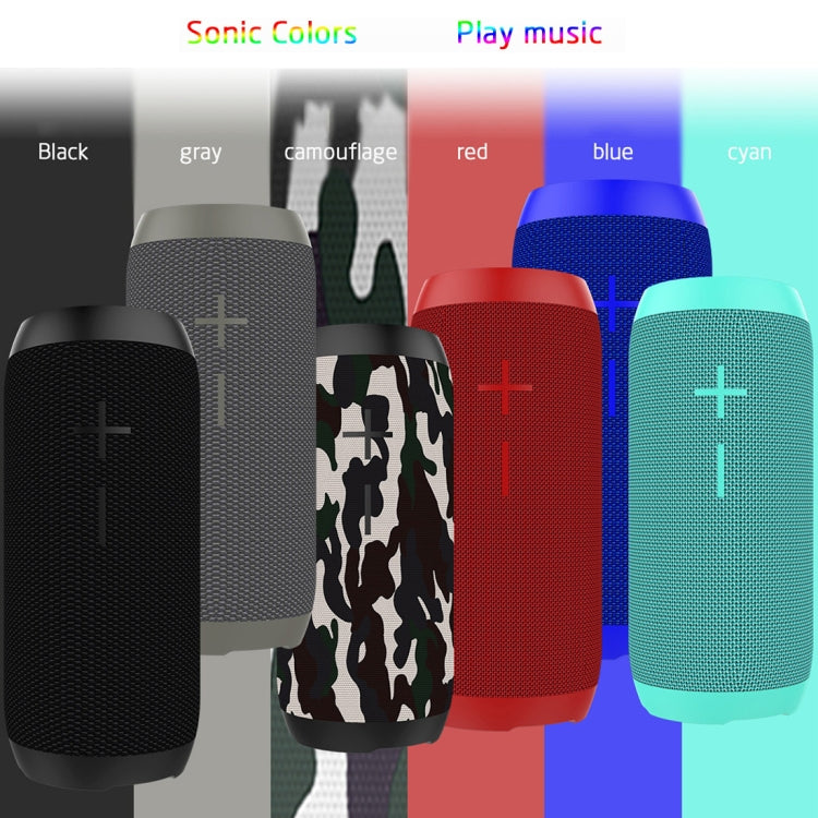 HOPESTAR P7 Mini Portable Rabbit Wireless Bluetooth Speaker, Built-in Mic, Support AUX / Hand Free Call / FM / TF(Grey) - Waterproof Speaker by HOPESTAR | Online Shopping UK | buy2fix