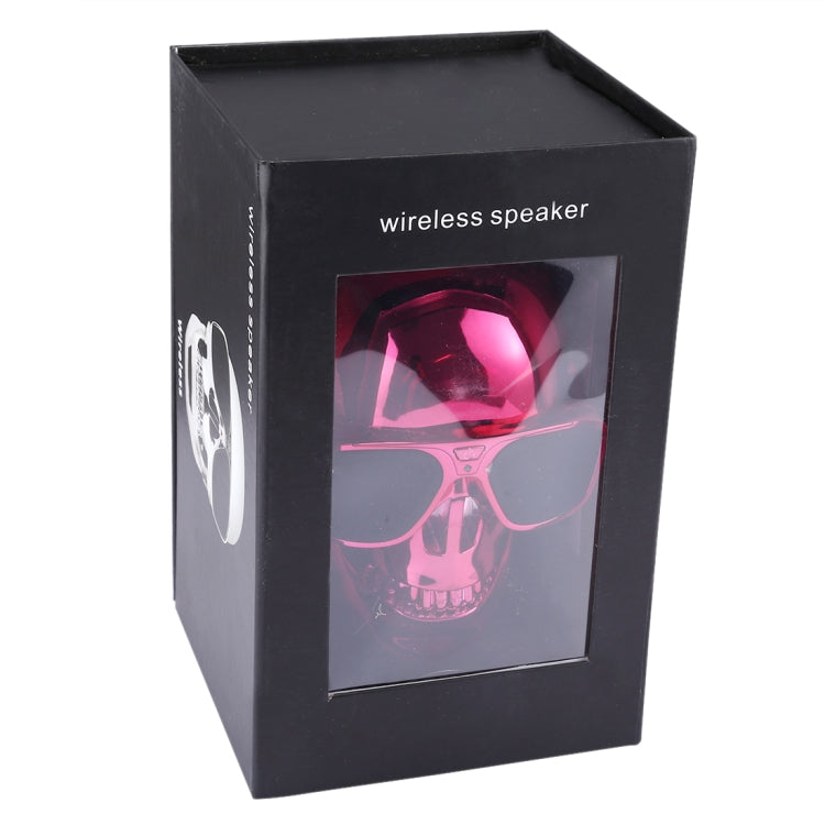 Sunglasses Skull Bluetooth Stereo Speaker, for iPhone, Samsung, HTC, Sony and other Smartphones (Red) by buy2fix