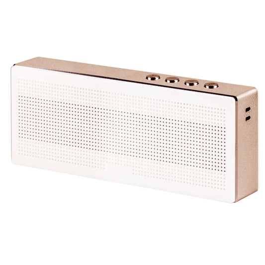 YM370 Multifunctional Bluetooth Speaker with Mic, Support Hands-free Calls & TF Card(Rose Gold) - Desktop Speaker by buy2fix | Online Shopping UK | buy2fix