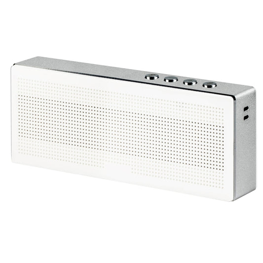 YM370 Multifunctional Bluetooth Speaker with Mic, Support Hands-free Calls & TF Card(Silver) - Desktop Speaker by buy2fix | Online Shopping UK | buy2fix