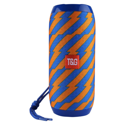 T&G TG117 Portable Bluetooth Stereo Speaker, with Built-in MIC, Support Hands-free Calls & TF Card & AUX IN & FM, Bluetooth Distance: 10m(Dark Blue) - Desktop Speaker by T&G | Online Shopping UK | buy2fix