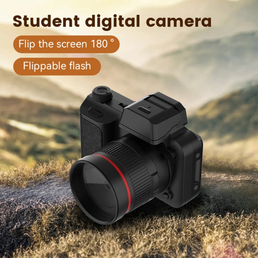 Y5000 4K Mini Digital Camera High Definition Selfies Student Digital Camera, (Black) by buy2fix