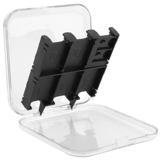12 in 1 Box Memory Card Holder Box for Nintendo Switch(Silver) by buy2fix