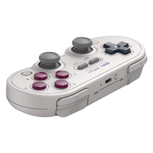 8BitDo SN30 Pro Bluetooth Gamepad Hall Version for Switch / Steam / PC / Android (White) by 8BitDo