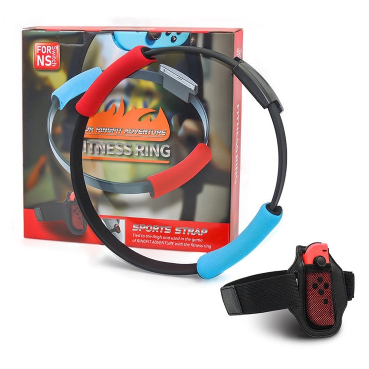 ipega HBS-179 For Switch Somatosensory Sports Games Yoga Fitness Ring + Leg Fixing Straps Set by ipega