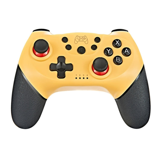6-axis Bluetooth Joypad Gamepad Game Controller for Switch Pro(Yellow) by buy2fix