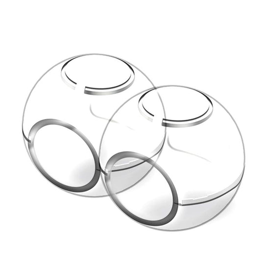 Crystal Shockproof Protector for Nintendo Switch Poke Ball Plus(White) by buy2fix