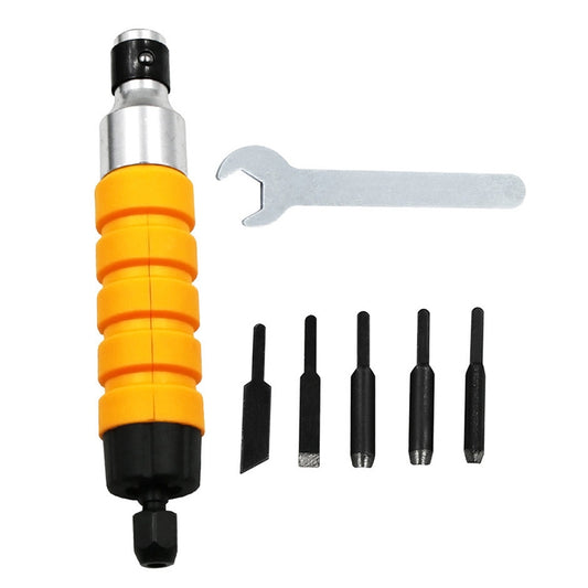 Electric Carving Knife Woodwork Tools Graver with Carving Knives & Spanner by buy2fix
