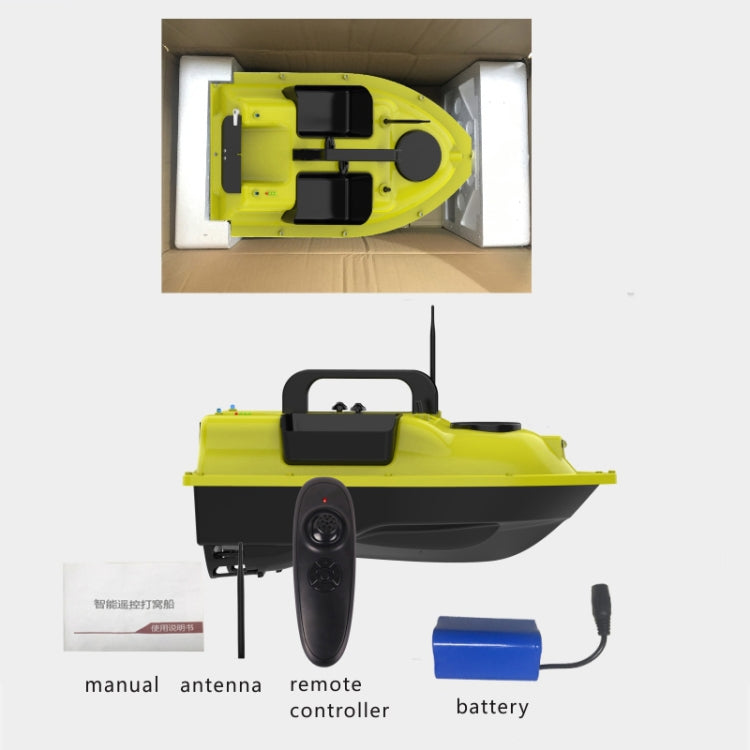 D18 Smart RC Three Hoppers Fishing Bait Boat 2kg Load 500m Remote Control by buy2fix