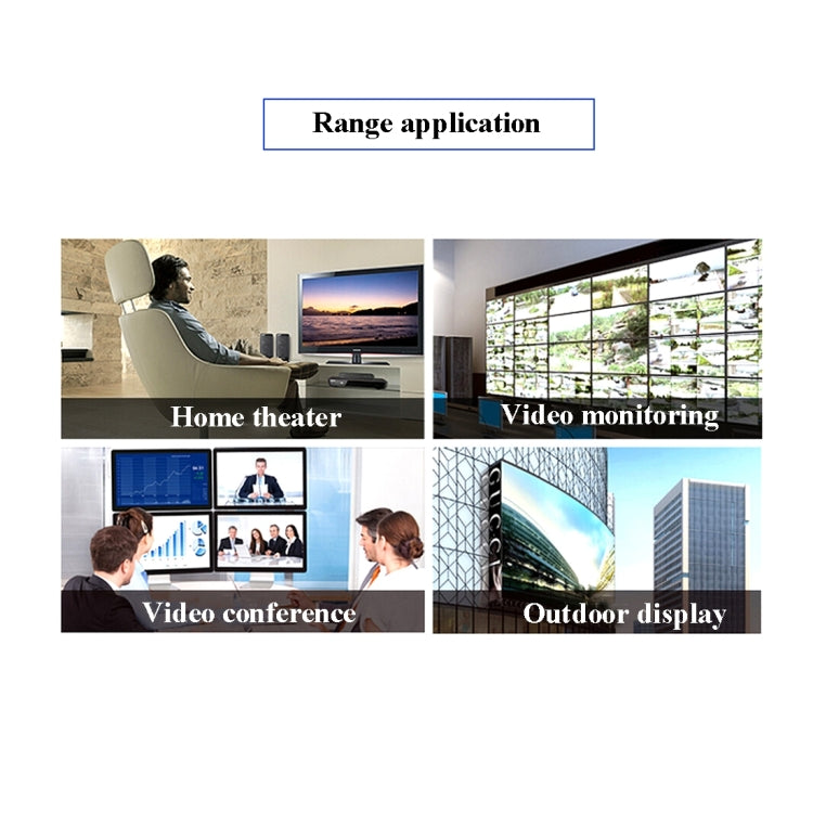 VGA & Audio Extender 1920x1440 HD 100m Cat5e / 6-568B Network Cable Sender Receiver Adapter, AU Plug by buy2fix