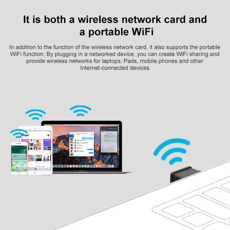 Tenda W311MI Mini USB WiFi Adapter 150Mbps Wireless Ethernet Internet Network Card by Tenda