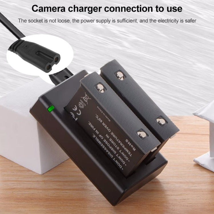 2 Prong Style US Plug AC Power Cord with 304 Switch, Length: 3m (Black) by buy2fix