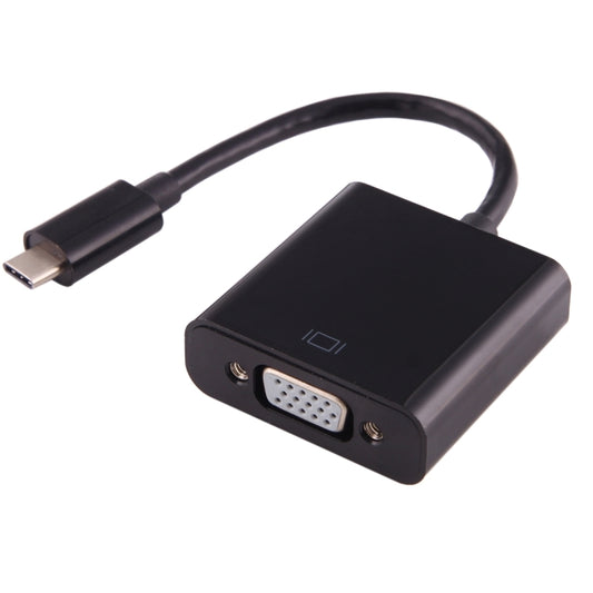 USB-C / Type-C 3.1 Male to VGA female Adapter Cable for MacBook 12 inch, Chromebook Pixel 2015, Nokia N1 Tablet PC, Length: About 10cm by buy2fix