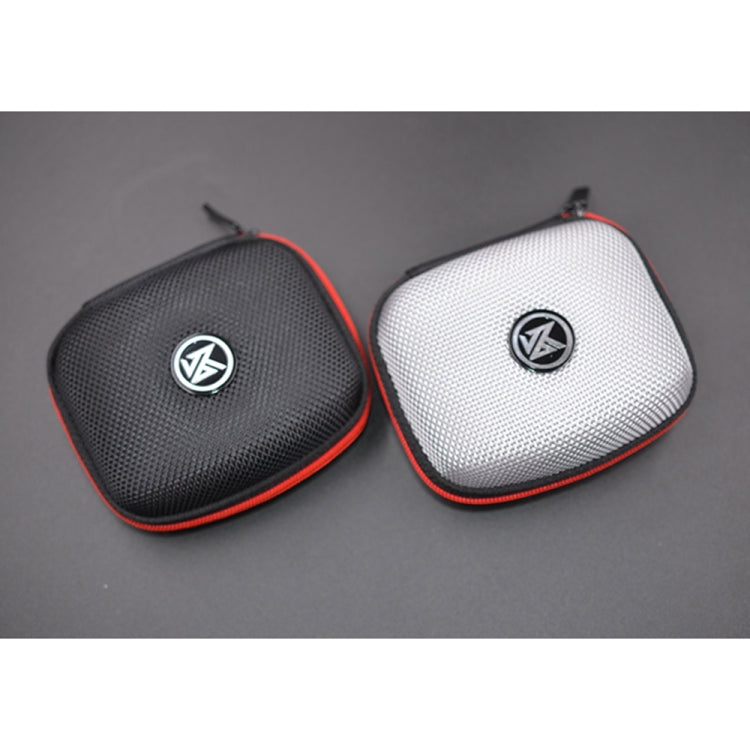 KZ Data Wire Charger Earphone Portable EVA Logo Receiving Case Arrange Package(Silver) by KZ