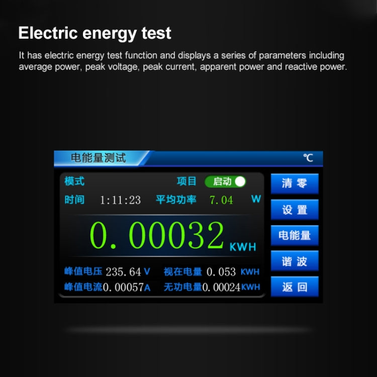 DCUU PM2818C AC / DC 40A Intelligent Electrical Parameters Measuring Instrument (US Plug) by buy2fix