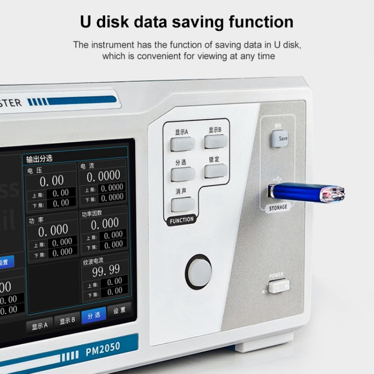 DCUU PM2050A Intelligent Electrical Parameters Measuring Instrument, Input 20A, Output 10A (US Plug) by buy2fix
