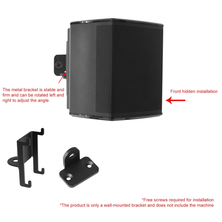 For Bose Virtually Invisible 300 Wireless Surround Speaker Wall Mount Bracket by buy2fix