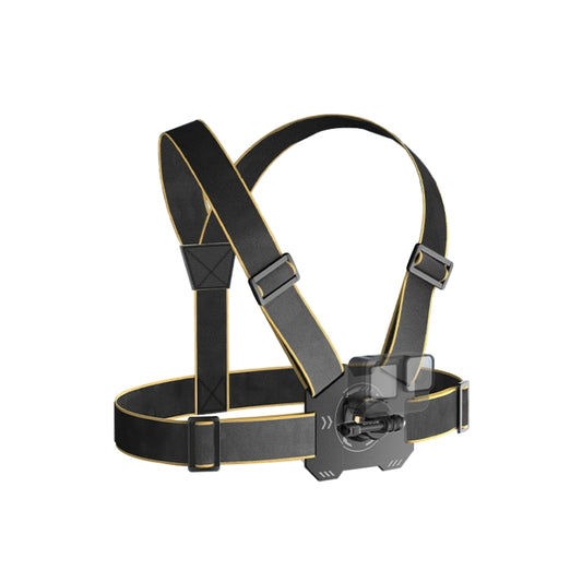 PULUZ Magnetic Quick-release Chest Strap Harness Belt (Black) by PULUZ