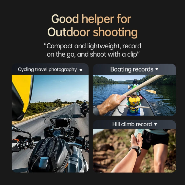 PULUZ Magnetic Quick Release Backpack Strap Clip (Black) by PULUZ