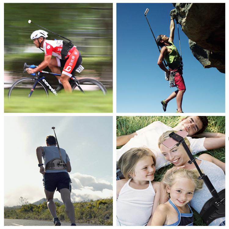 PULUZ Waist Belt Mount Strap for GoPro, Insta360, DJI and Other Action Cameras by PULUZ