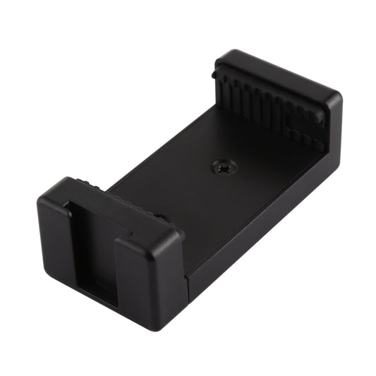 PULUZ Selfie Sticks Tripod Mount Phone Clamp with 1/4 inch Screw Holes & Cold Shoe Base(Black) by PULUZ