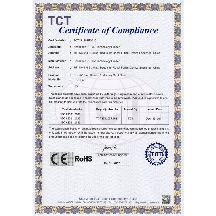 PULUZ Card Reader + 22 in 1 Memory Card Case for 1Standard SIM + 2Micro-SIM + 2Nano-SIM + 3CF + 7SD + 6TF + 1CARD PIN by PULUZ