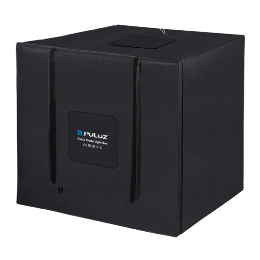 PULUZ 80cm Folding Portable 90W 14000LM High CRI White Light Photo Lighting Studio Shooting Tent Box Kit with 4 Colors Black, White, Orange, Green Backdrops (US Plug) by PULUZ