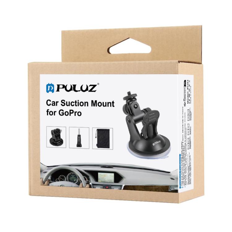 PULUZ Car Suction Cup Mount with Screw & Tripod Mount Adapter & Storage Bag for GoPro, Insta360, DJI and Other Action Cameras by PULUZ