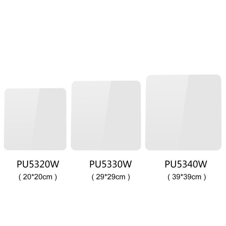 PULUZ 20cm Photography Acrylic Reflective Display Table Background Board(White) by PULUZ