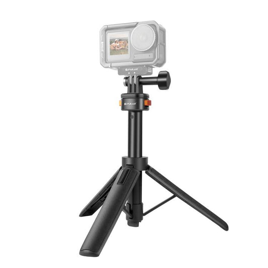 PULUZ Mini Magnetic Quick Release Selfie Stick Tripod (Black) - Holder by PULUZ | Online Shopping UK | buy2fix