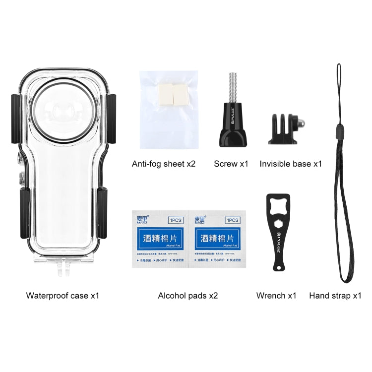 For Insta360 One RS 1-Inch 360 Edition PULUZ 40m Underwater Waterproof Housing Case by PULUZ