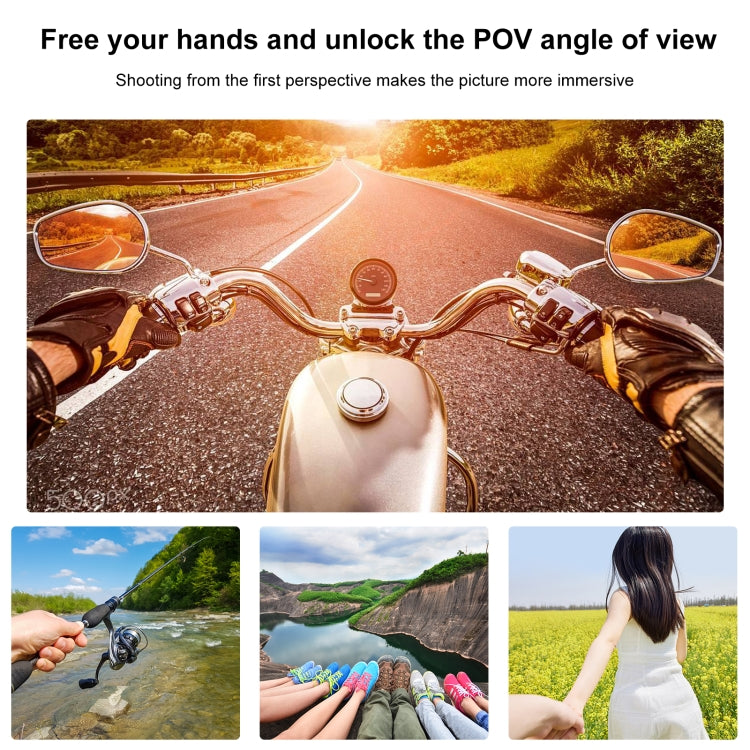 PULUZ Lazy Adjustable Neck Bracket for GoPro Action Cameras (Black) by PULUZ