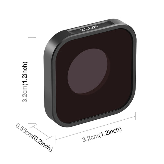 PULUZ Action Camera ND32 Lens Filter For GoPro HERO13 Black /12 Black /11 Black /11 Black Mini /10 Black /9 Black by PULUZ