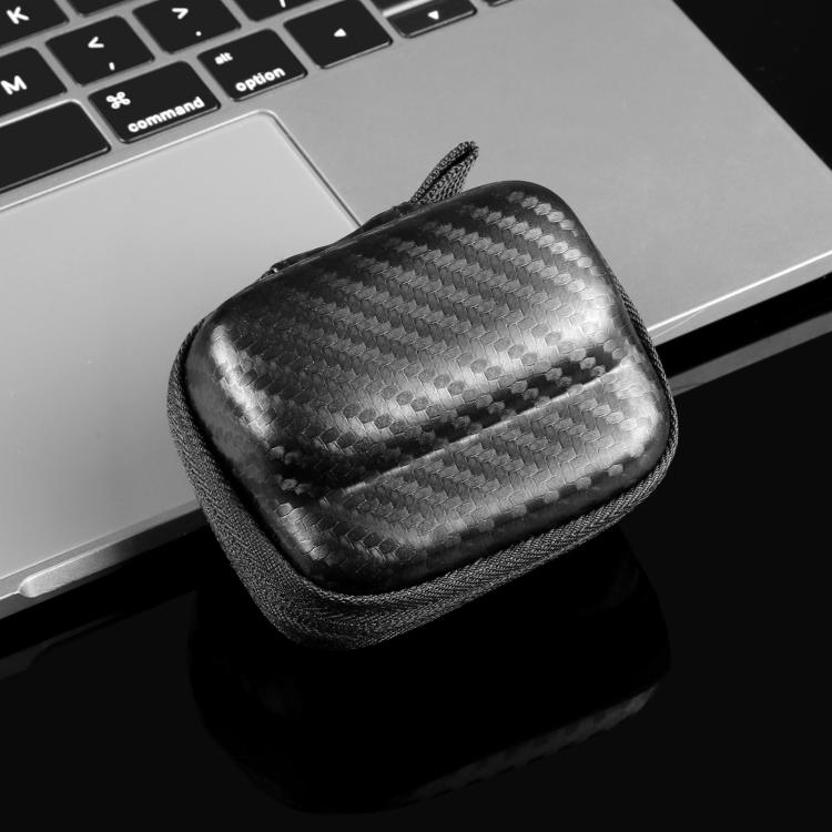 For Insta360 GO 3 / GO 3S PULUZ Mini Body Bag Portable Carbon Fiber EVA Storage Bag (Black) by PULUZ